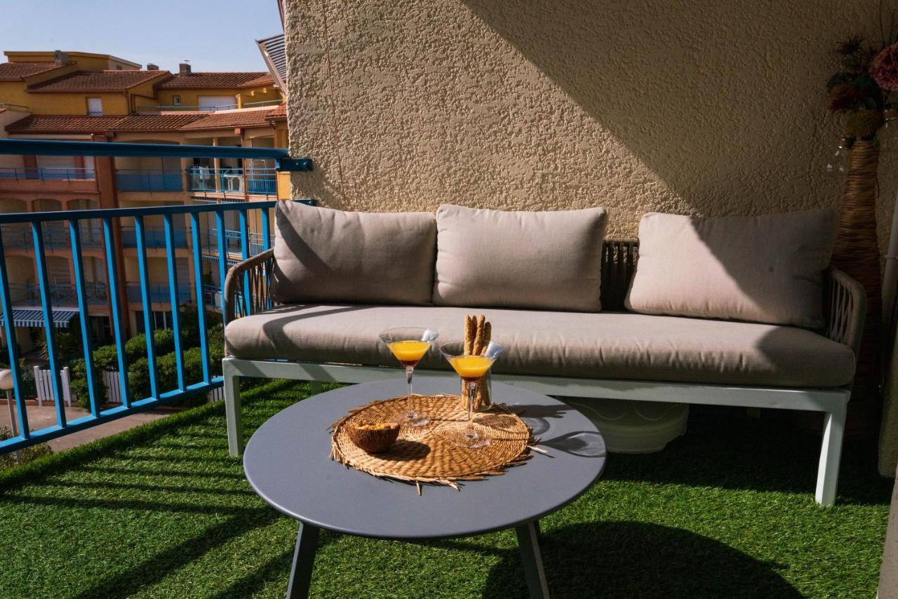 Appartement, Vue Sur Mer, Acces Direct Plage, Piscine 维亚斯 外观 照片