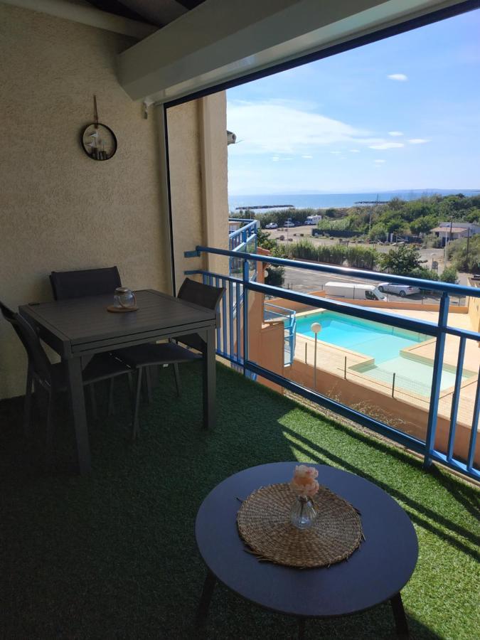 Appartement, Vue Sur Mer, Acces Direct Plage, Piscine 维亚斯 外观 照片